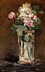 Flowers In A Crystal Vase